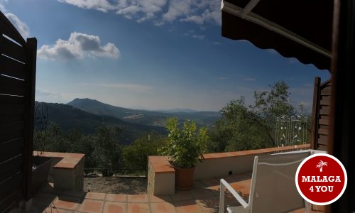 casa paz y más uitzicht vanop ons kamer terras