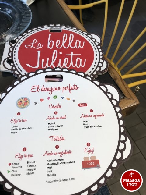 la bella julieta kaart 