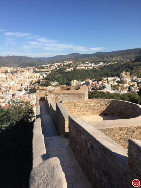 1 dag in Malaga - gibralfaro ommuring