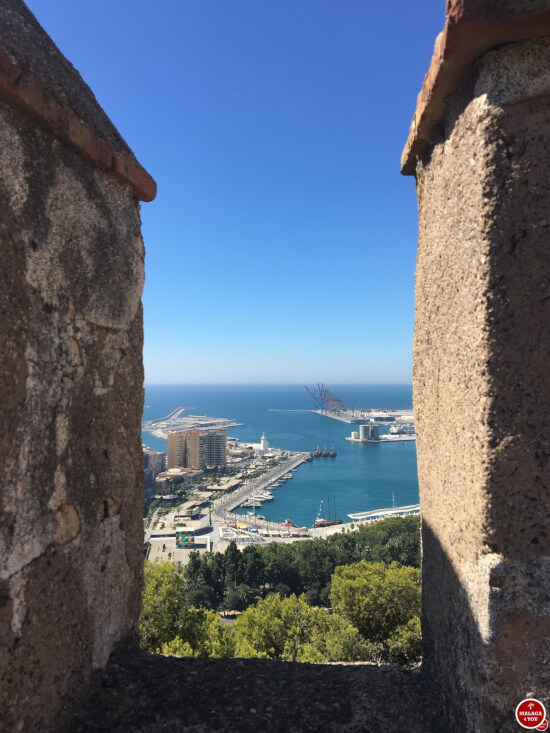 1 dag in Malaga - gibralfaro view