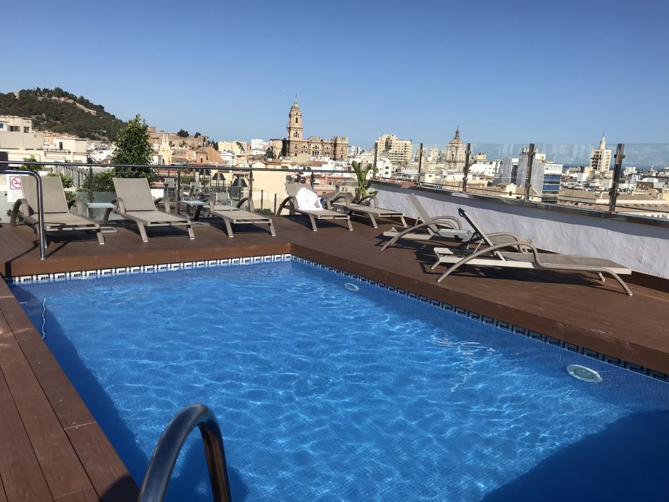 Salles centro malaga zwembad rooftop