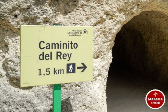 caminito del rey aanwijzing