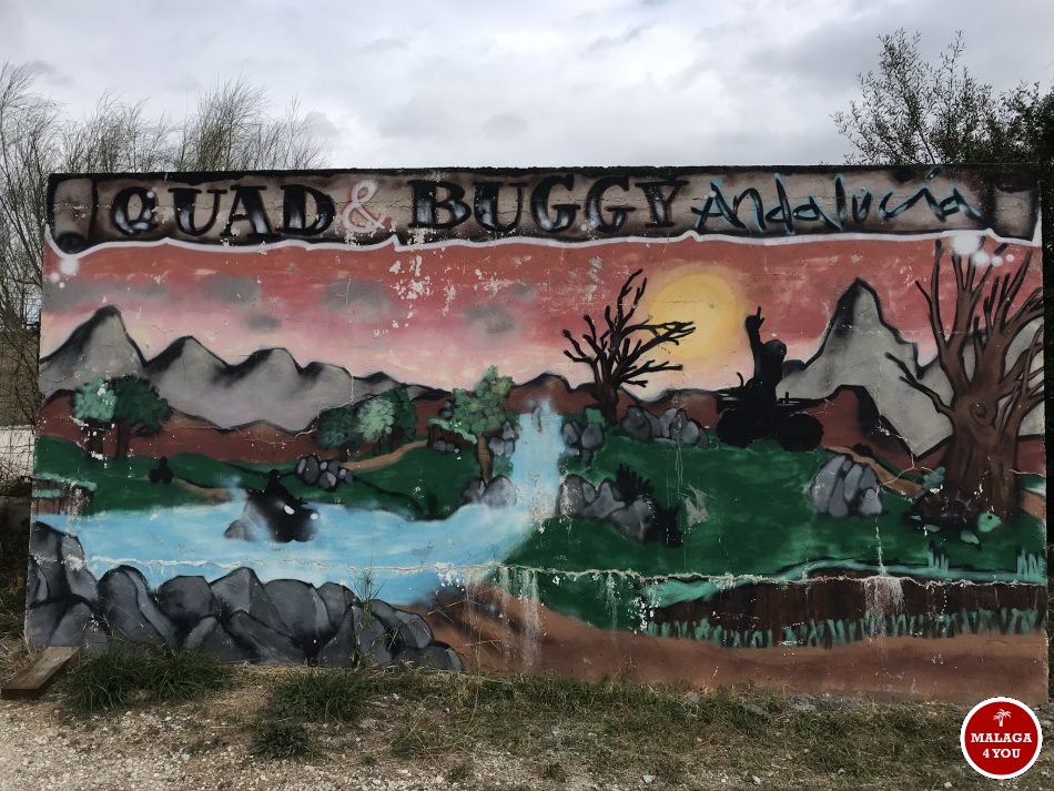 Buggy Andalucia graffiti