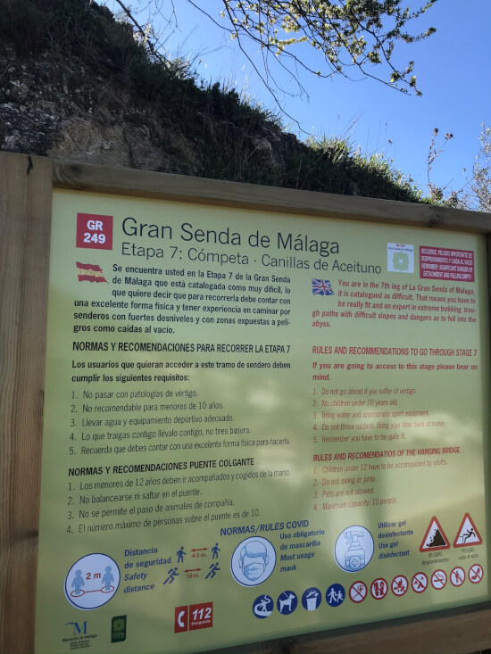 el saltillo gran senda de malaga 