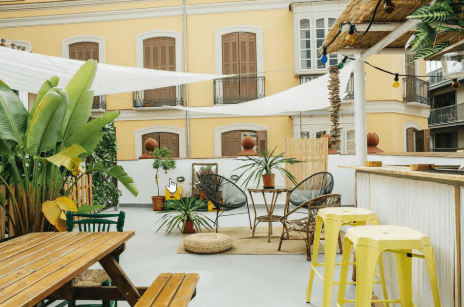 goedkope hostels Malaga The Urban Jungle 