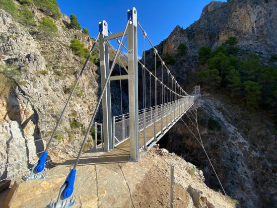 puente colgante del saltillo