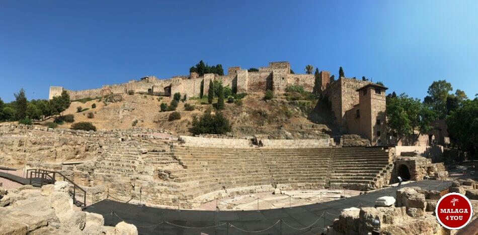 Alcazaba teatro romano Malaga 