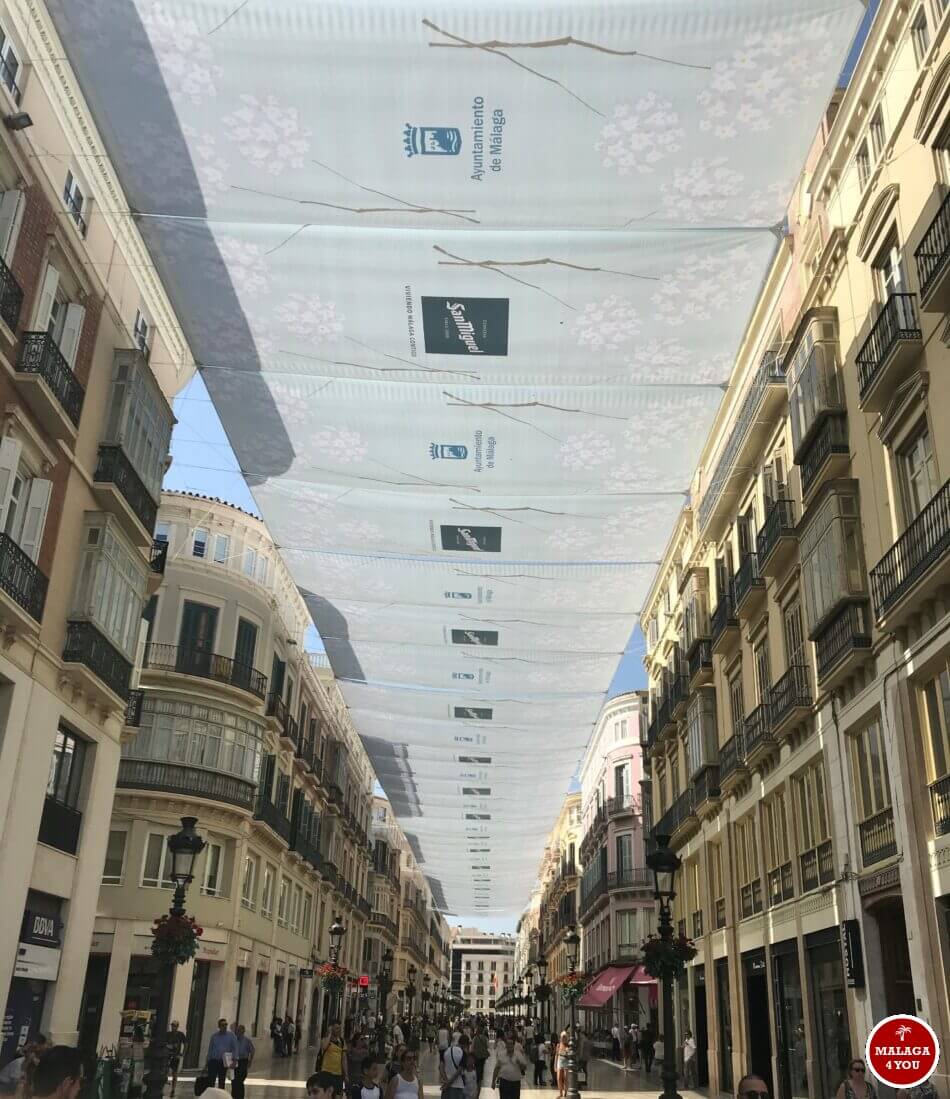 Calle Larios winkelstraat malaga 