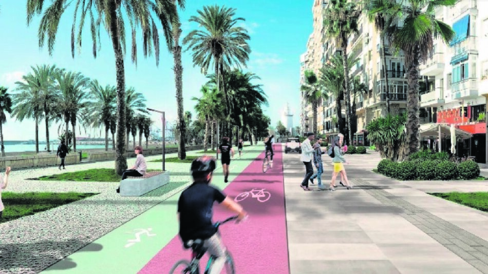 litoraal plan malaga paseo maritimo 